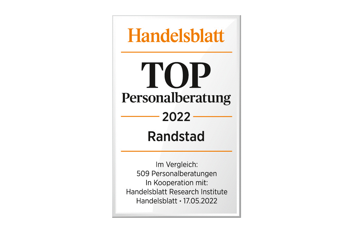 Handelsblatt Siegel Top-Personalberatung 2022