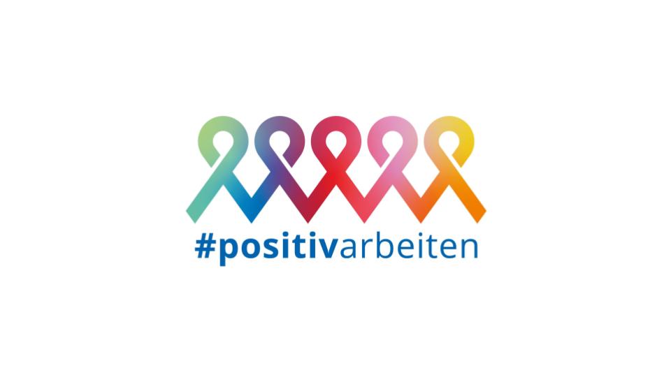 Logo #positivarbeiten