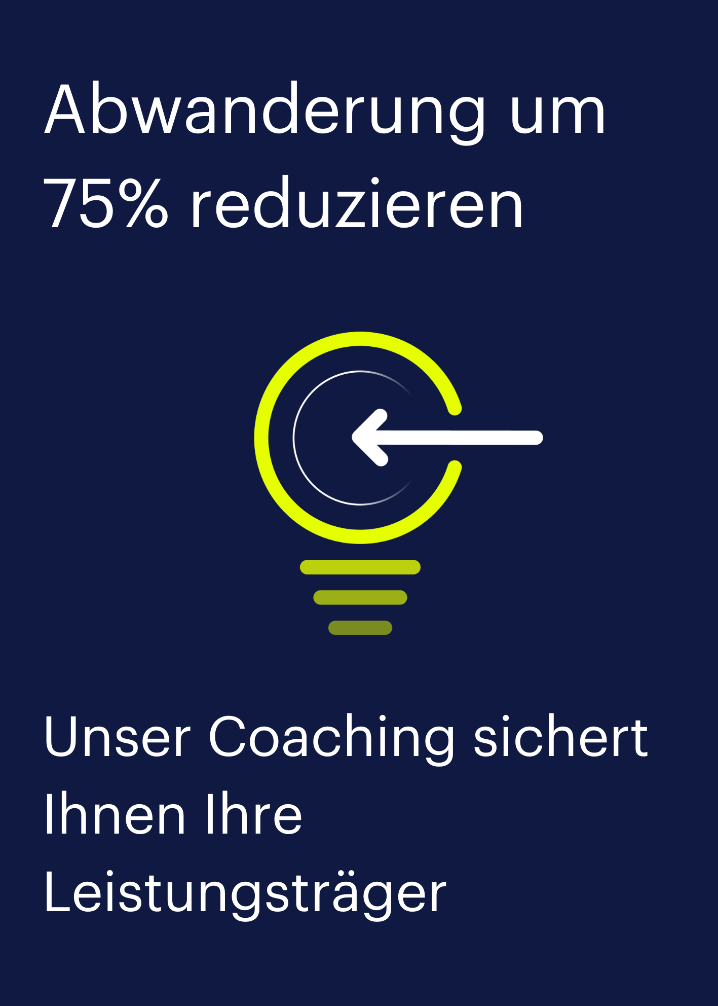 Teaser Card Abwanderung reduzieren