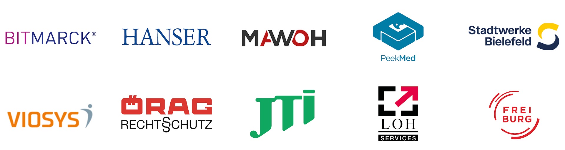 Kundenlogos der Unternehmen, die das IT Service Desk nutzen Kundenlogos der Unternehmen, die das IT Service Desk nutzen