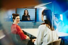Virtuelles Bewerbungsgespräch