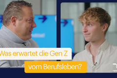 Charles Bahr und Richard Jager im Talk: „Was erwartet die Gen Z vom Berufsleben?”