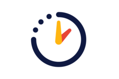 Illustration einer Uhr