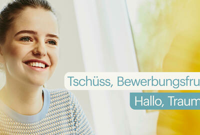 Tschüss, Bewerbungsfrust. Hallo, Traumjob!