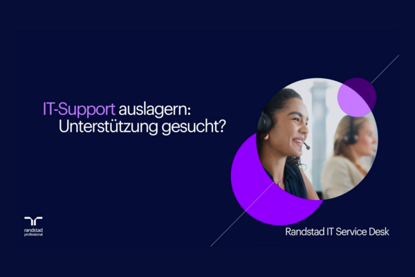 Video Startbildschirm für IT Service Desk