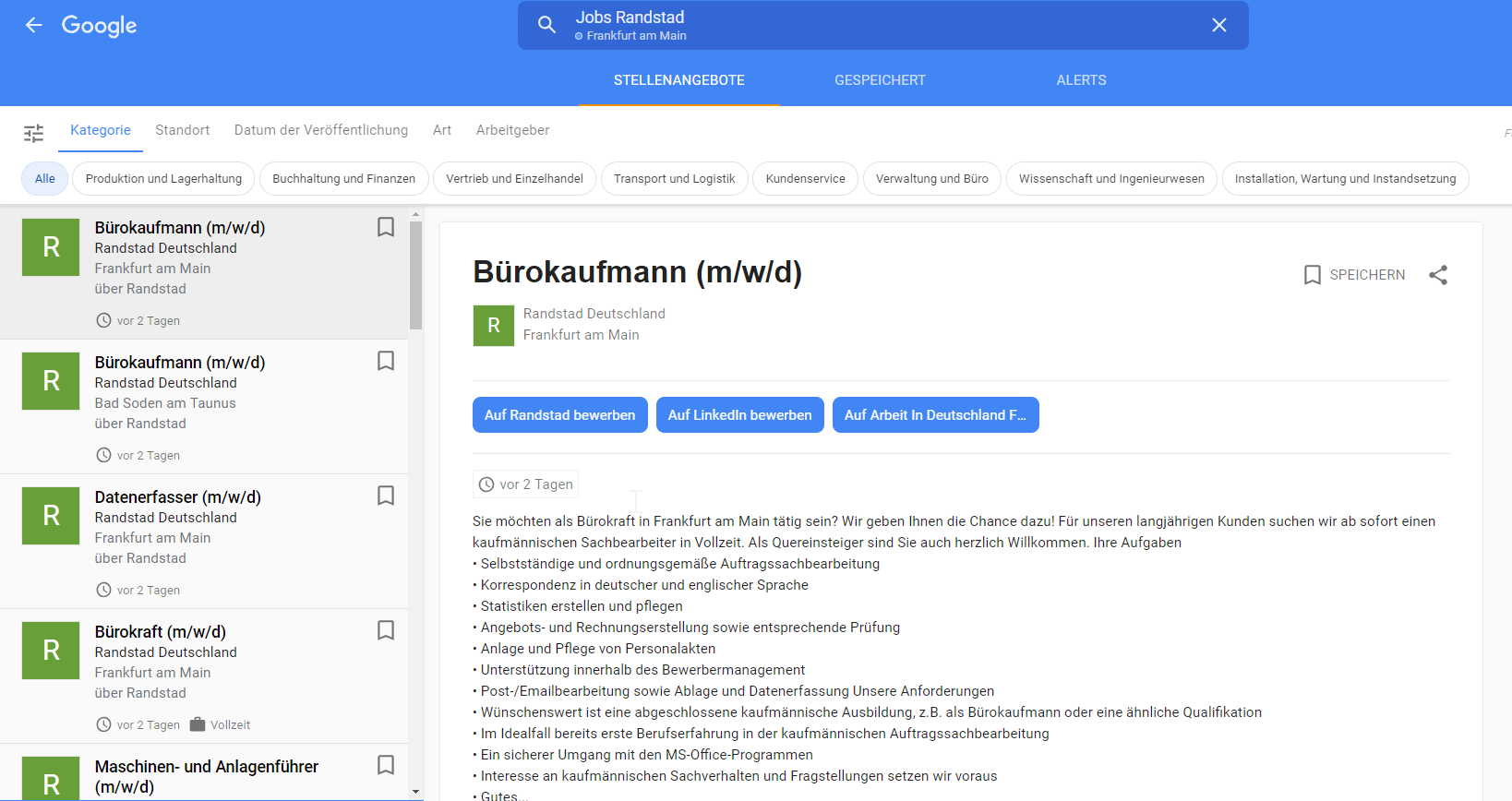 Google For Jobs Full