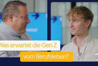 Charles Bahr und Richard Jager im Talk: „Was erwartet die Gen Z vom Berufsleben?”